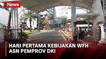 Melihat Suasana Balai Kota Jakarta pada Hari Pertama Kebijakan WFH ASN