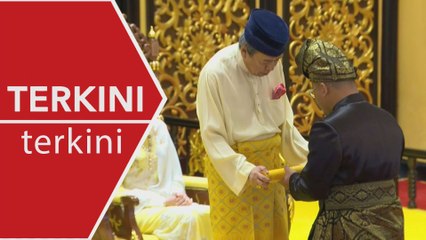[TERKINI] Istiadat Angkat Sumpah Menteri Besar Selangor dan Ikrar Aku Janji