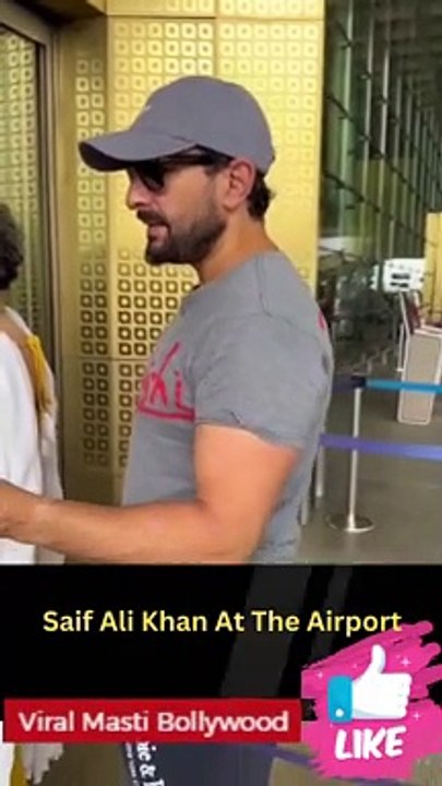 Saif Ali Khan, Hrithik, Bollywood Celebs Spotted today at Airport Viral Masti Bollywood