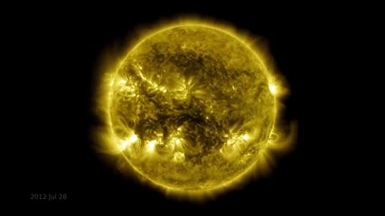 A Decade of Sun: NASA's Captivating Journey Through a Star's Ten Years