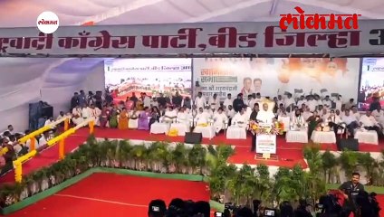 शरद पवारांनी केलं संदीप क्षीरसागरांचं कौतुक, केशरकाकूंची आठवण काढली..