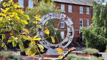 River Circle scuplture at Littlehampton