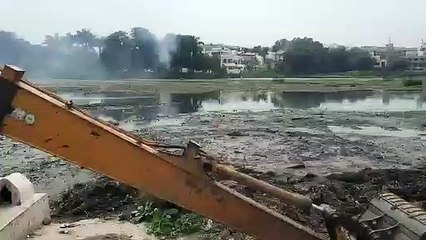 तीन साल बाद शाहपुरा से मिट्टी हटाने का काम शुरू