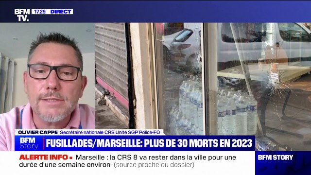 Fusillades à Marseille: Ce trafic de drogue ramène une telle quantité d'argent que c'est difficilement arrêtable , pour Olivier Cappe (secrétaire national CRS Unité SGP Police-FO)