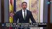 Abascal pide «explicaciones» al PP por dejarles fuera de la Mesa: «Estamos perplejos»