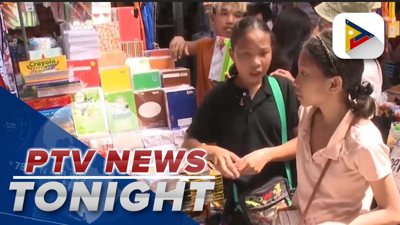 DTI inspects pricing of school supplies in Divisoria to determine compliance with SRP