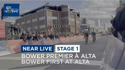 Bower first at Alta - Stage 1 - Arctic Race of Norway 2023