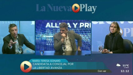 María Teresa Gonard en Allica y Prieta a las 12
