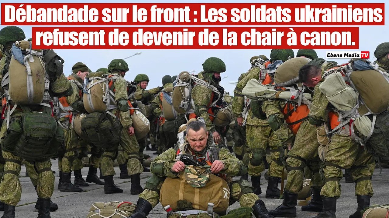 Désertion massive : 3000 soldats ukrainiens ont préféré fuir le front.