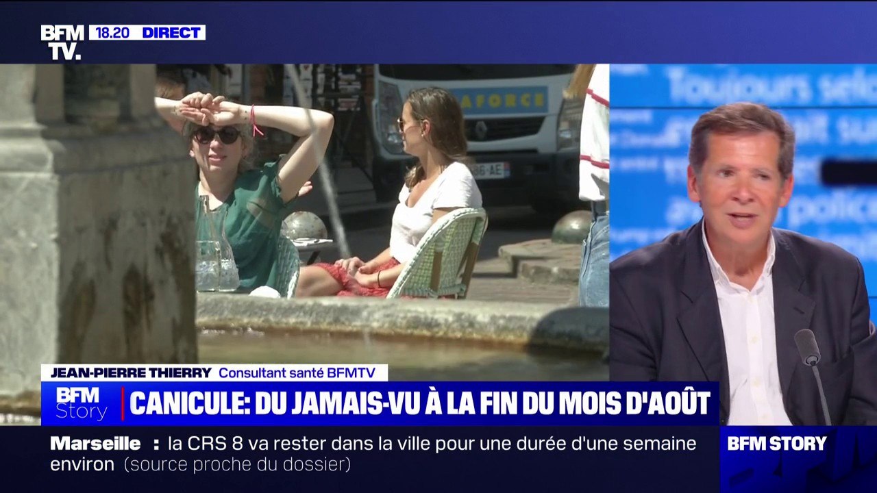 Canicule: "Ça va être compliqué pour nos employés et pour la fréquentation", estime Alain Fontaine (président de l’association des Maîtres Restaurateurs et gérant du "Mesturet" à Paris)