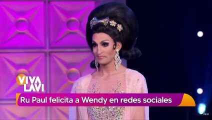 Ru Paul felicita a Wendy Guevara por triunfo en reality