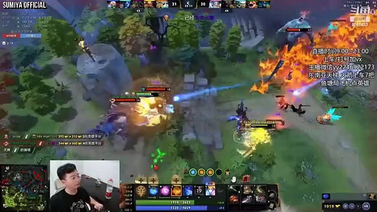 Sumiya Invoker vs Divine Rapier Rampage PA | Sumiya Invoker Stream Moment 3851