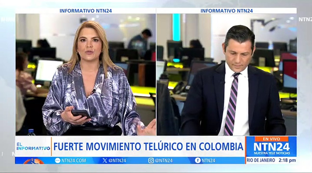 Fuerte réplica a esta hora en el centro de Colombia luego del temblor de 6,1