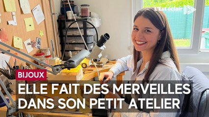 Des bijoux uniques sur un mini-établi