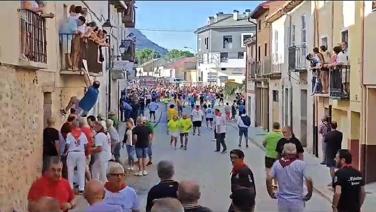 Tercer encierro en Peñafiel
