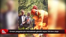 Orman yangınlarıyla mücadelede gönüllü sayısı 118 bine ulaştı