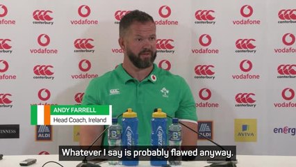 Télécharger la video: Andy Farrell slams 'disgusting circus' over son Owen’s disciplinary