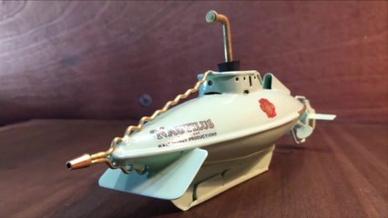 1955's Walt Disney Nautilus abandoned Submarine - Restoration