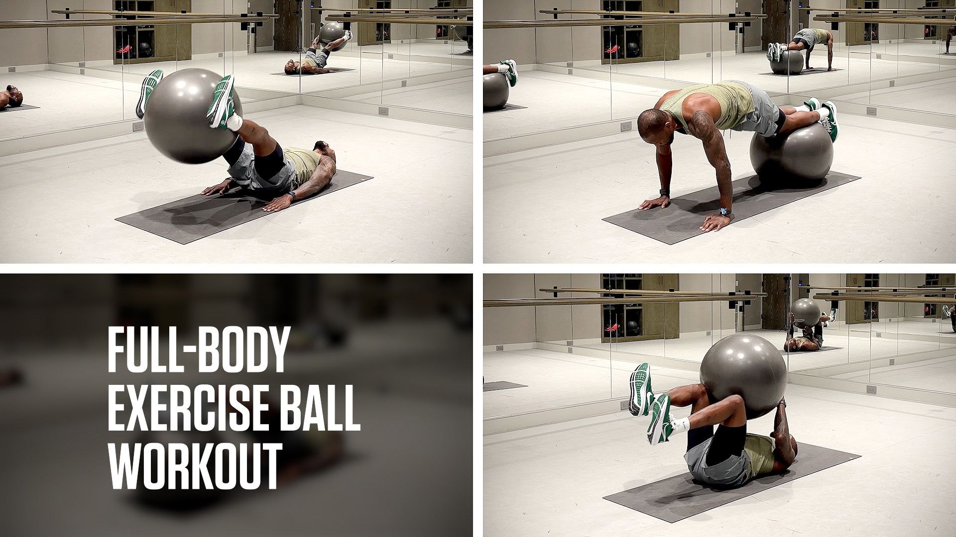 Balance ball fitness upper body workout hot sale