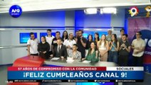 Noticiero 9 Mediodía - ¡Feliz Cumpleaños Canal 9 de Resistencia, Chaco! - 17/08/2023
