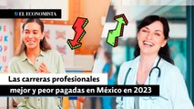Las carreras mejor y peor pagadas en México en 2023 según el Imco