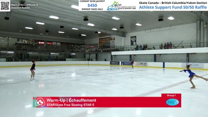STAR 5 U13 Gp1 free program 2023 Super Series BC Summer Skate - Rink 1 (4)