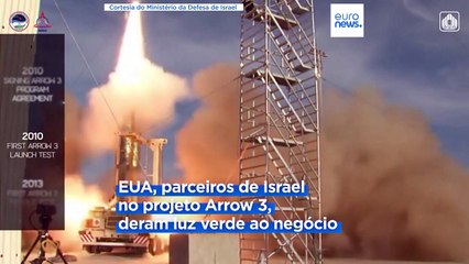 Israel vende sistema antimísseis à Alemanha por valor recorde