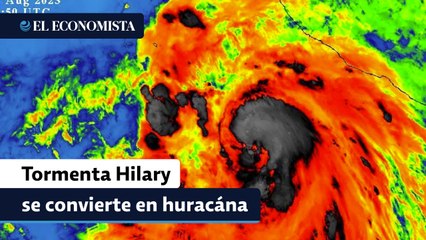 Tormenta Hilary se convierte en huracán en el Pacífico mexicano