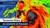 Tormenta Hilary se convierte en huracán en el Pacífico mexicano