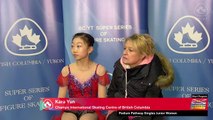 Junior Women Short Program 2023 Super Series BC Summer Skate - Skate Canada Rink (5)