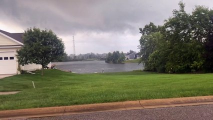 Tornado Touches Down in Perry, Michigan