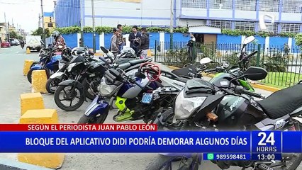 Aplicativo DiDi en riesgo de bloqueo total por ofrecer servicio de taxi en moto