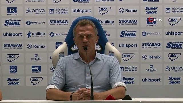 NK Osijek Teknik Direktörü Stjepan Tomas: 'Avrupa'da mücadele ettik, şimdi şampiyonluk için ligimizde mücadele edeceğiz'