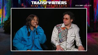'Transformers  Rise Of The Beasts' Interview With Anthony Ramos, Dominique Fishback & More