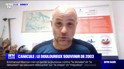 Canicule: "On ne forme pas la société à faire face à ces épisodes qui vont devenir notre quotidien", pour Christian Clot (explorateur et expert en adaptation face au changement climatique)