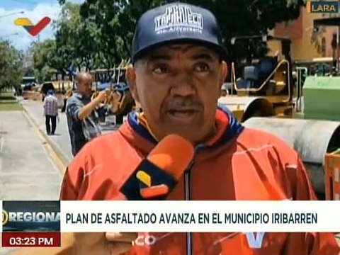 Lara | Más de 12 mil toneladas de asfalto han sido destinadas para el mejoramiento de la vialidad en el mcpio. Iribarren