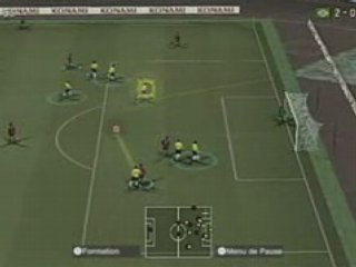 Pro Evolution Soccer 2008 - Gameplay 1 - Wii
