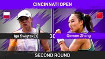 Swiatek fights back to set up Vondrousova showdown