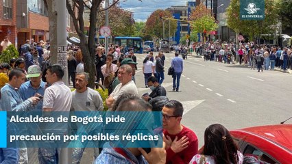 Sismo de 6.1 sacude Bogotá, Colombia