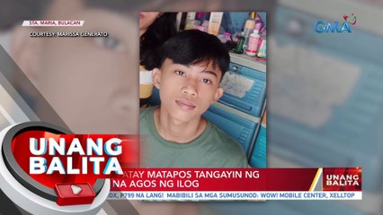 Binatilyo, patay matapos tangayin ng malakas na ilog| UB
