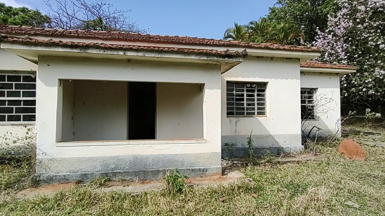 MORCEGOS, MARIMBONDOS E ARANHAS... TINHA DE TUDO NESTA CASA ABANDONADA