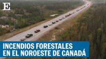 CANADÁ | Los residentes de Yellowknife son evacuados por los INCENDIOS FORESTALES | EL PAÍS