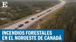CANADÁ | Los residentes de Yellowknife son evacuados por los INCENDIOS FORESTALES | EL PAÍS