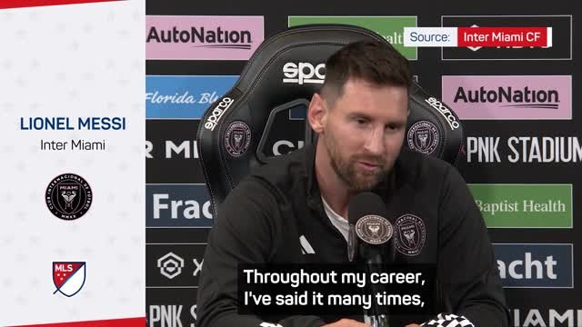 Winning eighth Ballon d'Or 'not important to me' - Messi