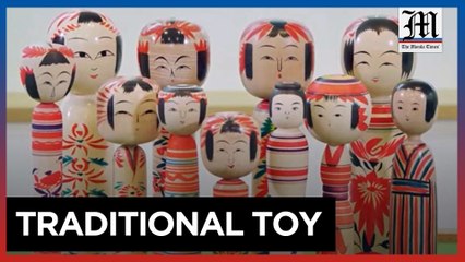 Simply heartwarming − Kokeshi dolls