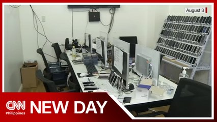 POGO hub raid yields ₱7M in cash, 24,000 SIM cards | New Day