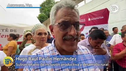 Sembrando vida ha reducido la pobreza en Veracruz