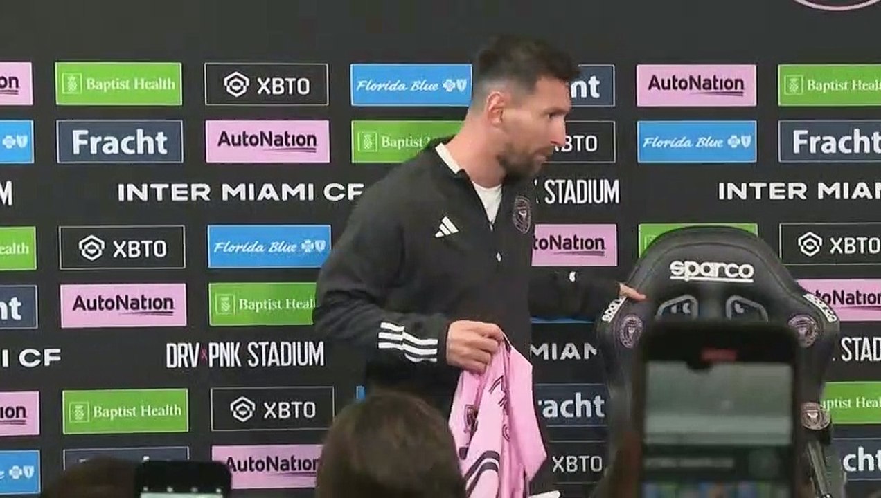 Lionel Messi se dice “feliz” en el Inter Miami antes de su primera final