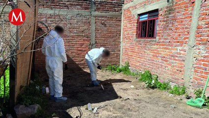 Continúan investigaciones en inmueble por hallazgo de restos humanos de Lagos de Moreno