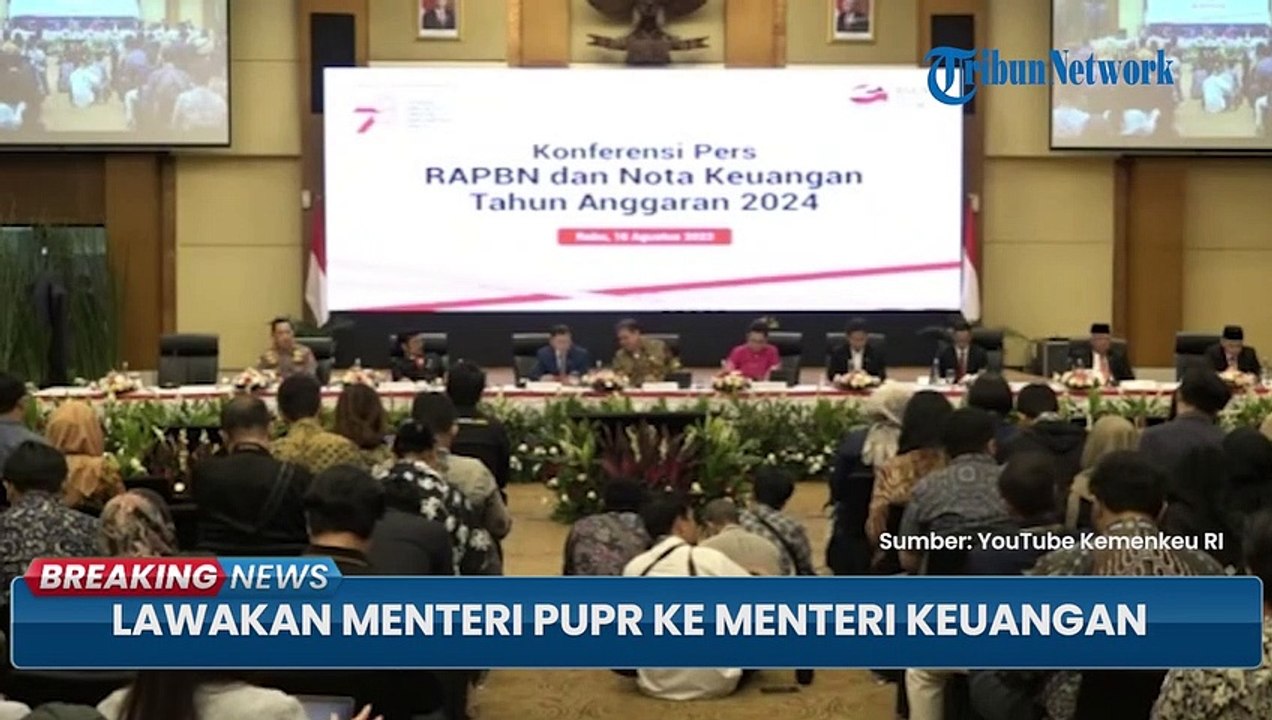 Lawakan Menteri Basuki ke Menkeu Enggan Ajak Sri Mulyani Tinjau IKN Jika Berbaju Pink